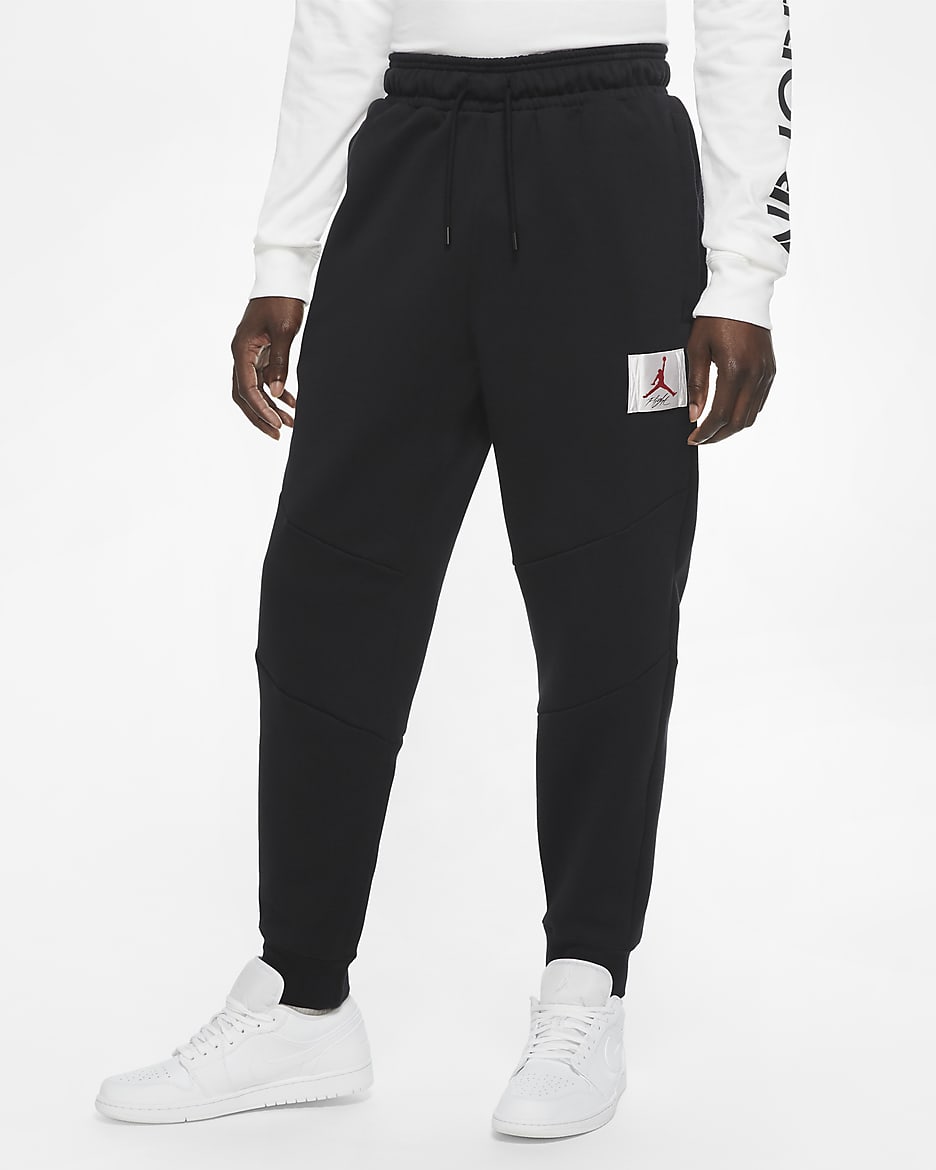 Mens black jordan sweatpants clearance